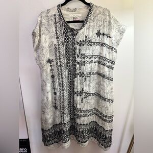 Johnny Was Biya Silk Dress